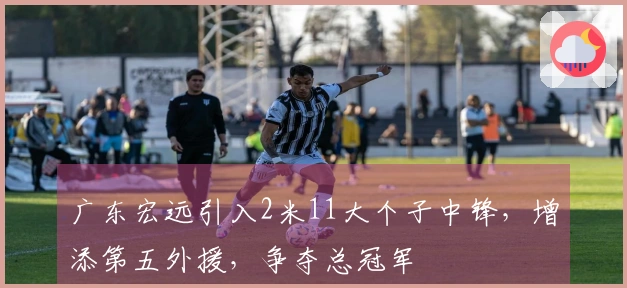 广东宏远引入2米11大个子中锋，增添第五外援，争夺总冠军